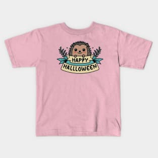 Hedgehog Halloween Kids T-Shirt